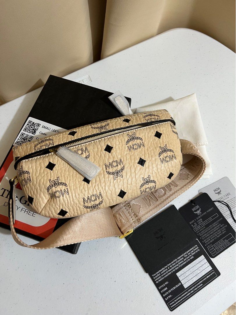 Mcm essential crossbody bag new arrivals