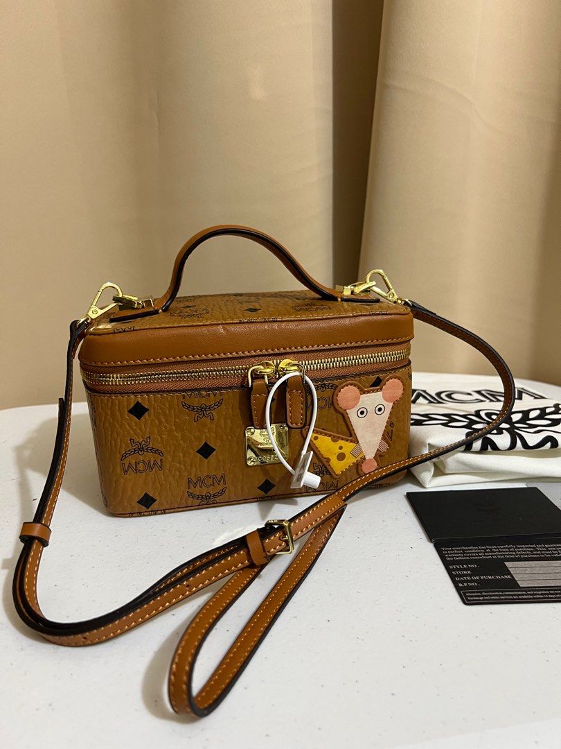 Mcm Mouse Vanity Box, Luxury, Bags & Wallets On Carousell