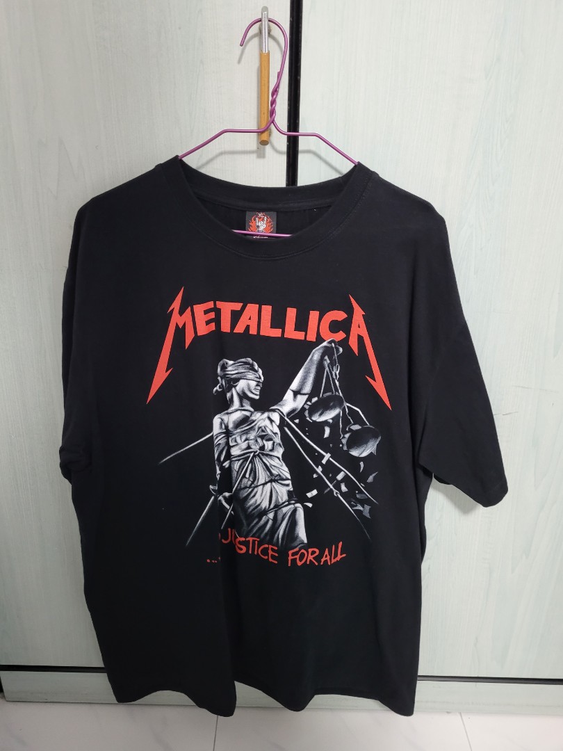 Metallica AJFA Shirt, Men's Fashion, Tops & Sets, Tshirts & Polo Shirts ...
