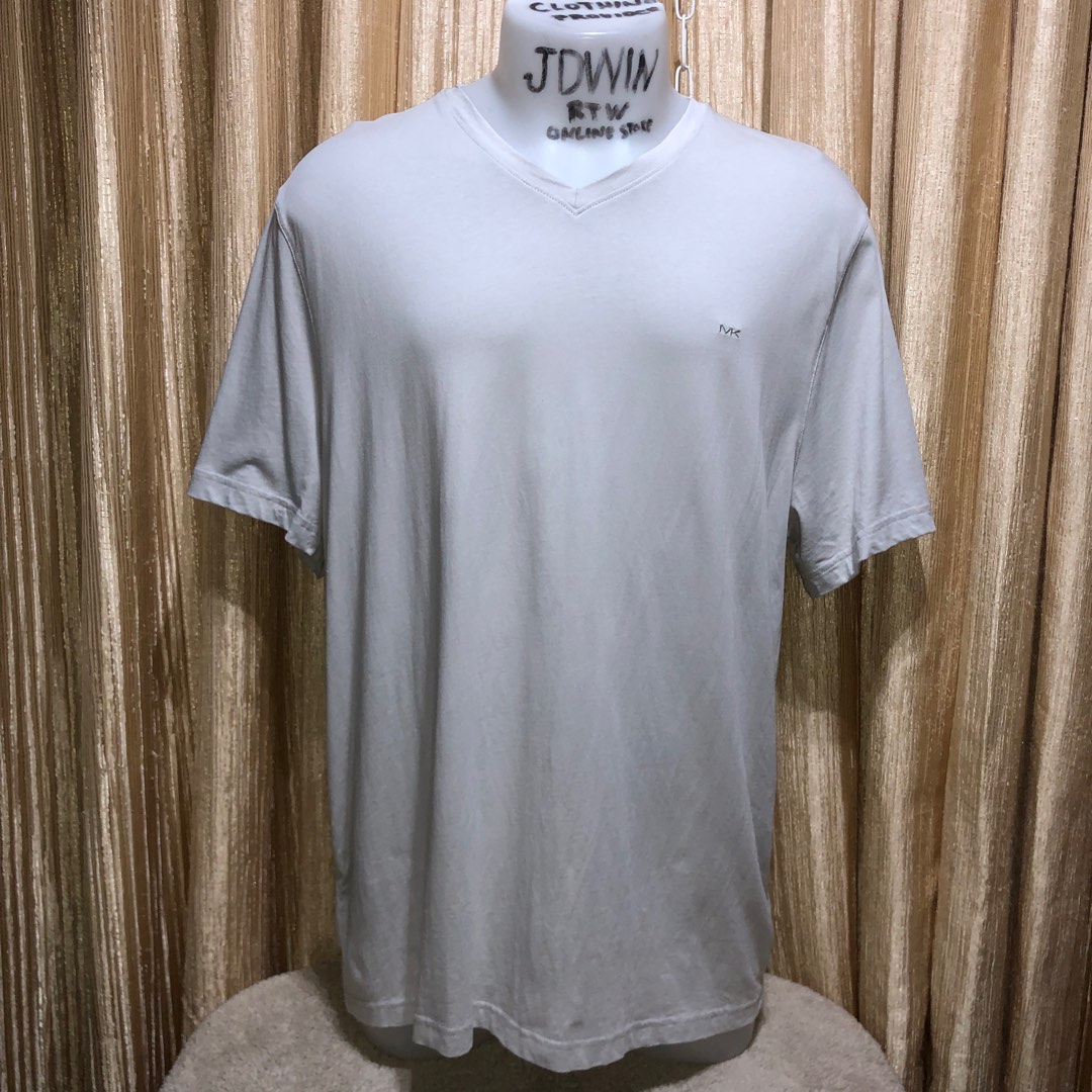 Michael kors t shirt mens online silver