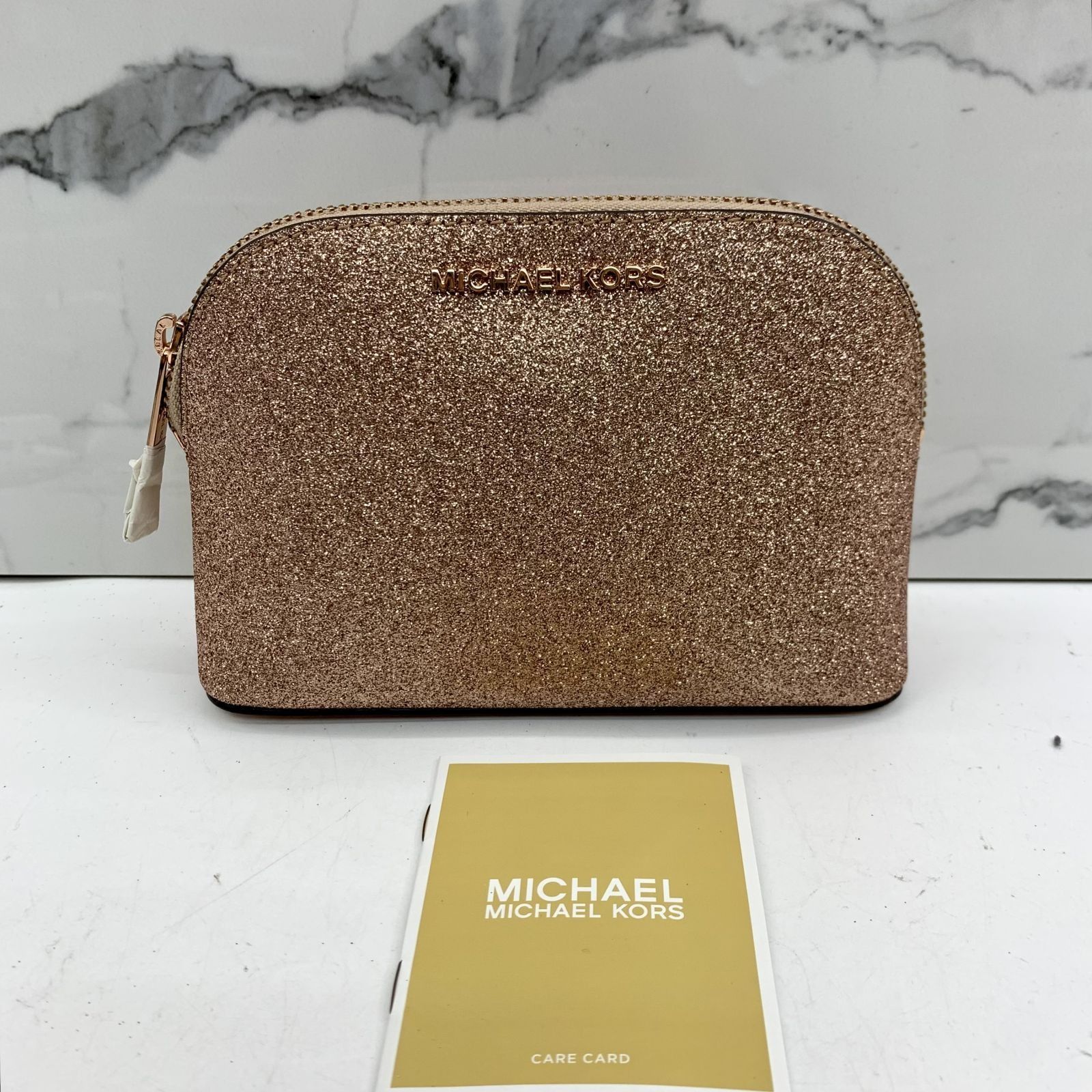 Michael kors hotsell pink glitter purse