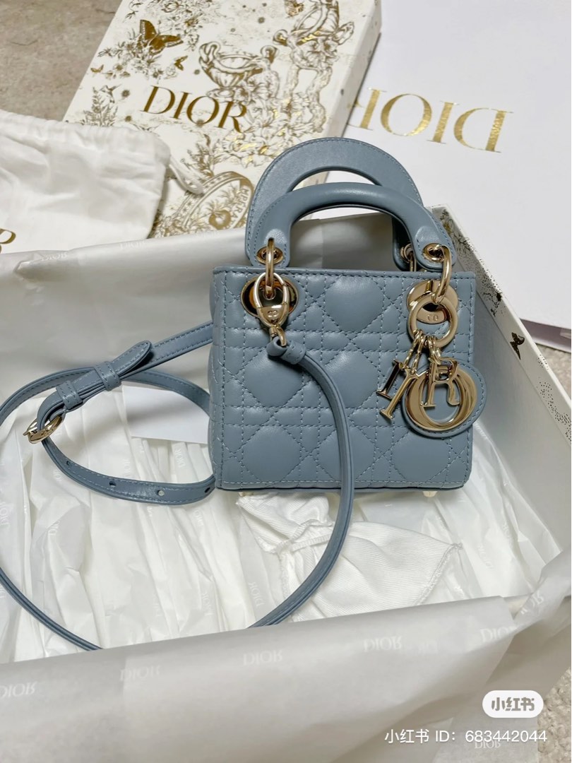 Lady dior cloud blue sales