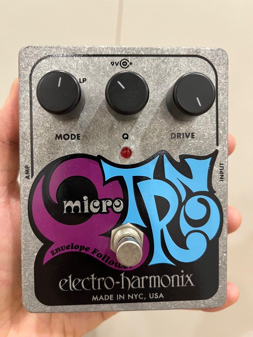 Music　bass　envelope　or　Hobbies　electro-harmonix　Accessories　filter　EHX,　on　Carousell　Music　Media,　pedal　guitar　for　Toys,　MICRO　Q-TRON