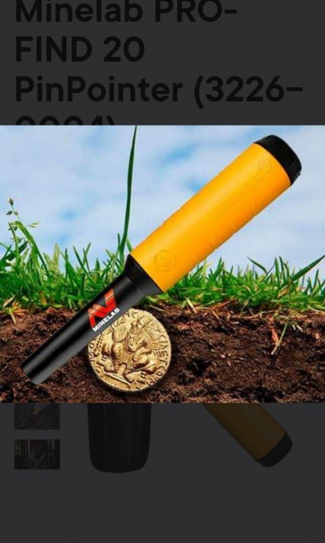 MINELAB PRO-FIND 20, Sports Equipment, Hiking & Camping on Carousell