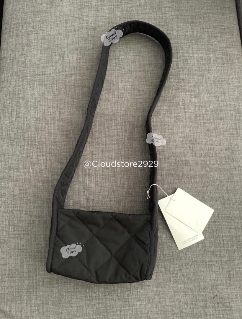 COS MINI DIAMONDQUILTED CROSSBODY, Women's Fashion, Bags & Wallets