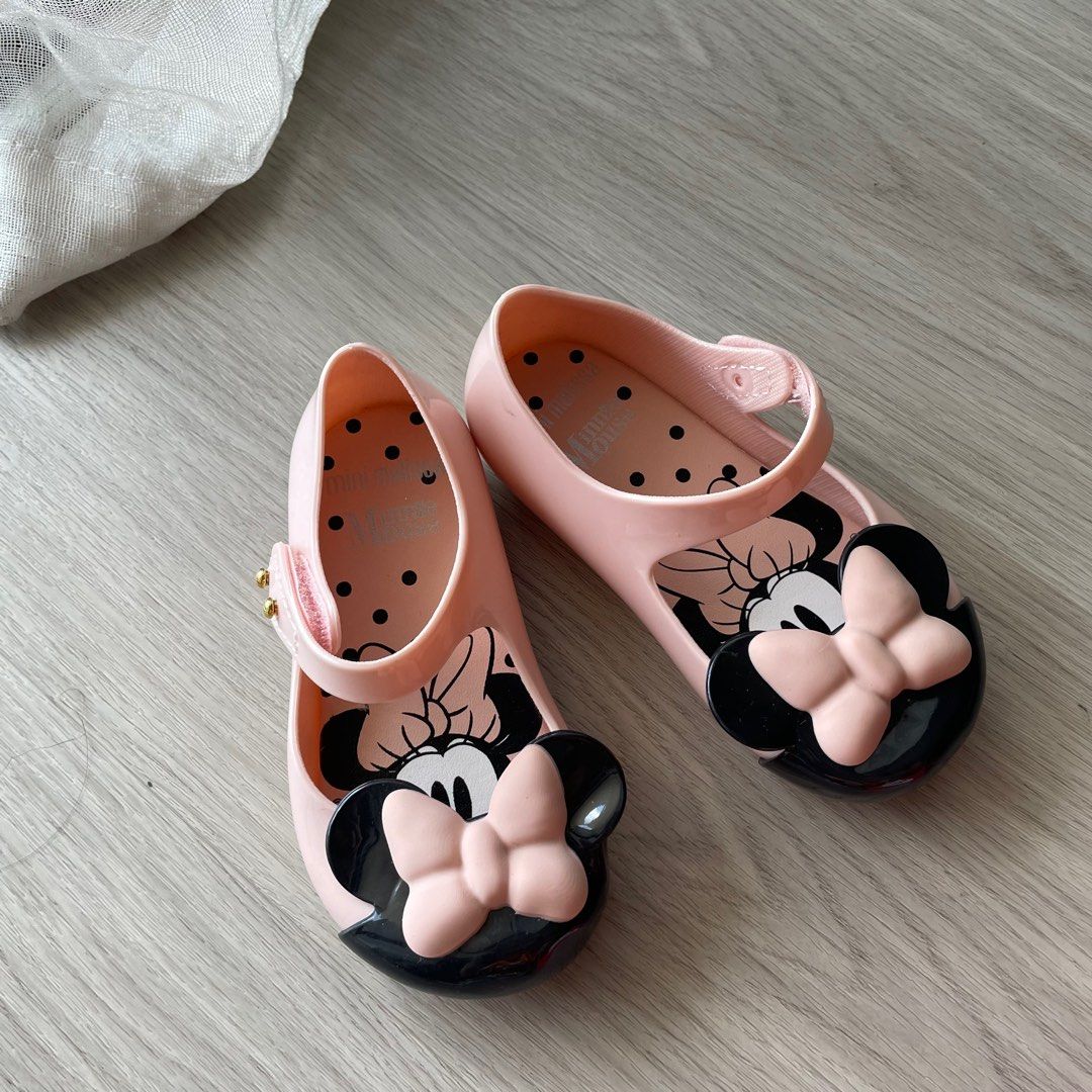 Mini Melissa x Disney Minnie Mouse jelly sandals shoes