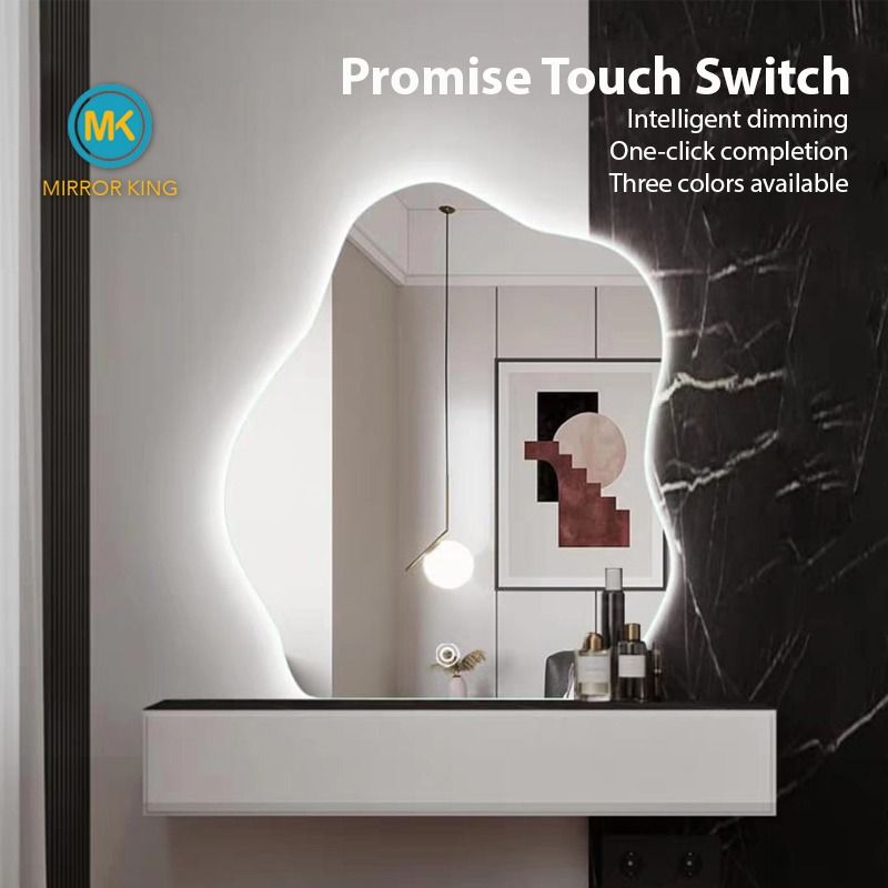 Ikea illuminated hotsell mirror