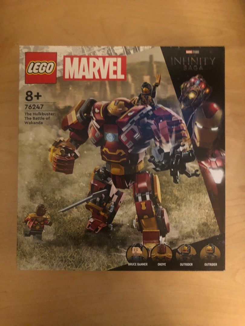 MISB Lego 76247 Marvel Avengers Infinity War Hulkbuster battle of