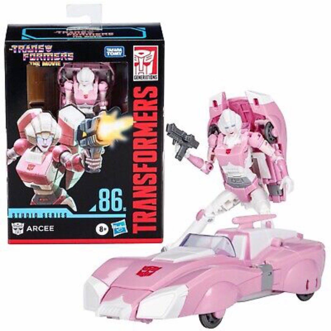 MISB Transformer Sideways, Arcee, Clampdown, Road Hauler Action Figure ...