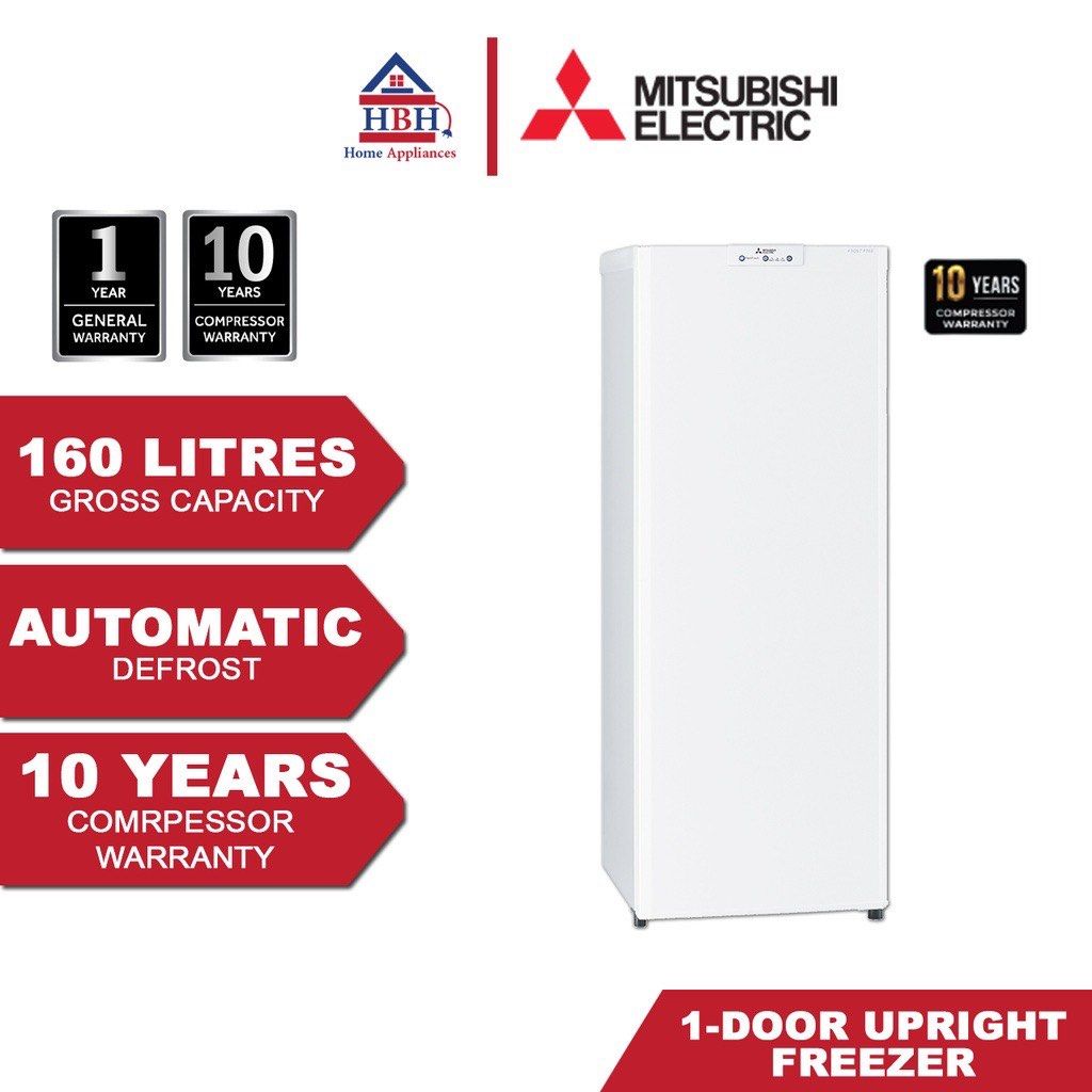 Mitsubishi 1door upright freezer, TV & Home Appliances, Kitchen