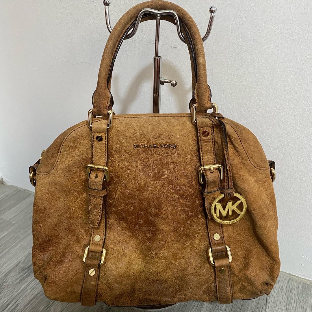 Michael kors bedford shop ostrich