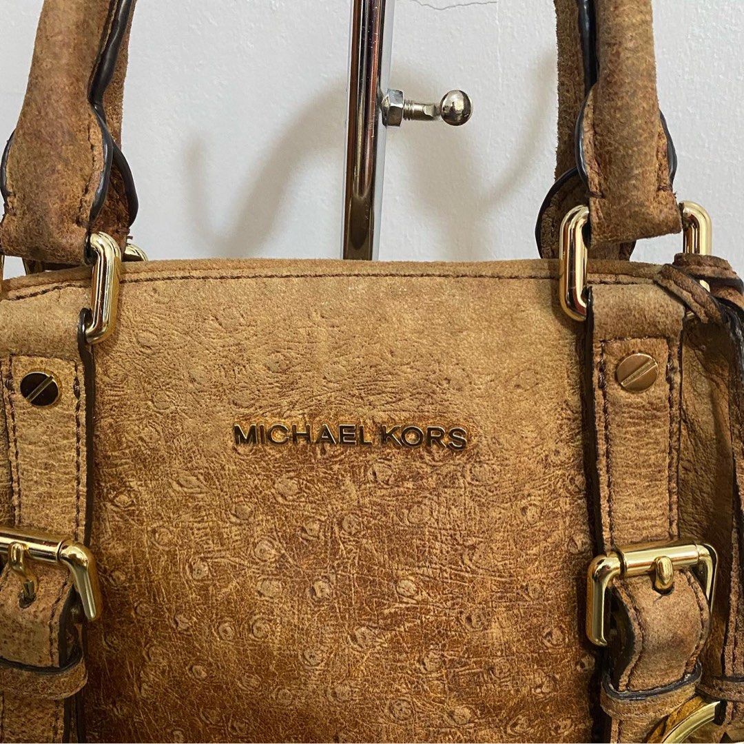 MK Bedford Ostrich bag