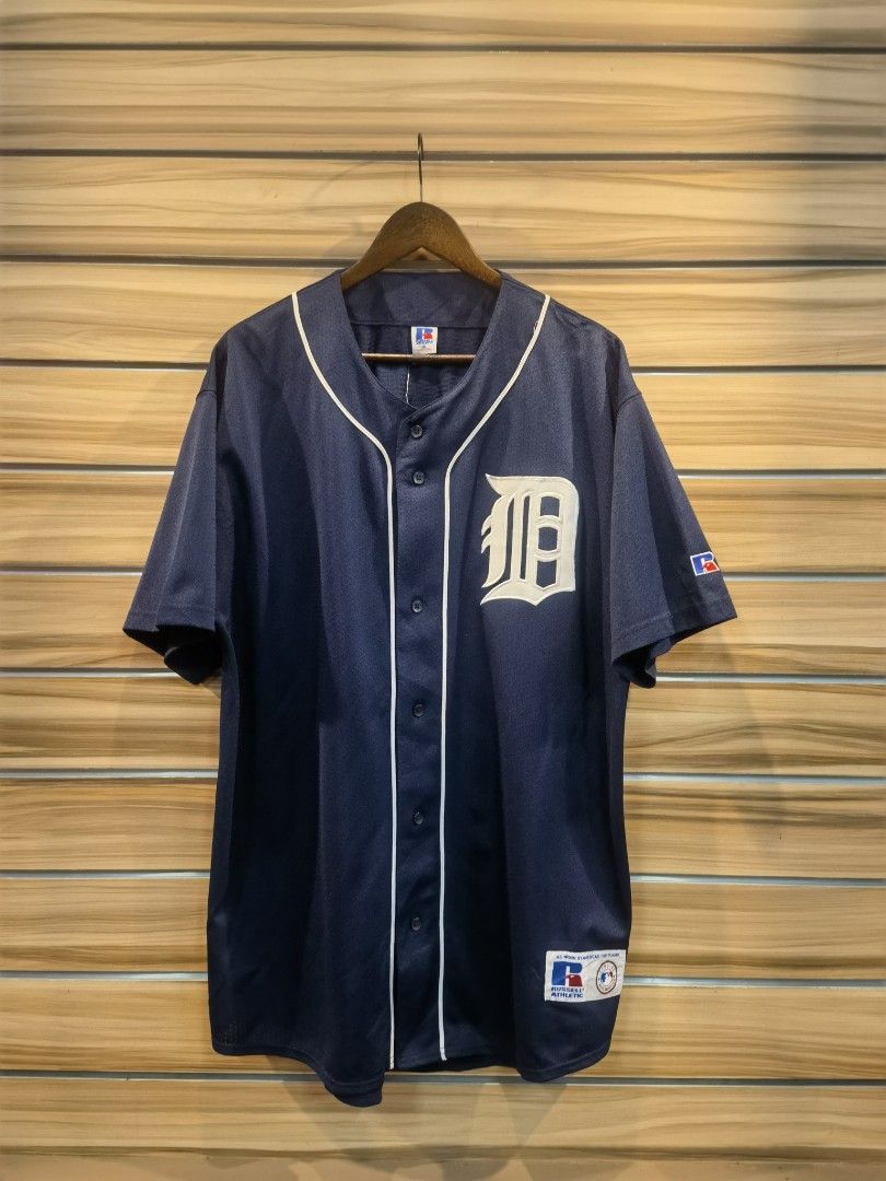 MLB DETROIT TIGERS RUSSELL JERSEY, Men's Fashion, Activewear on