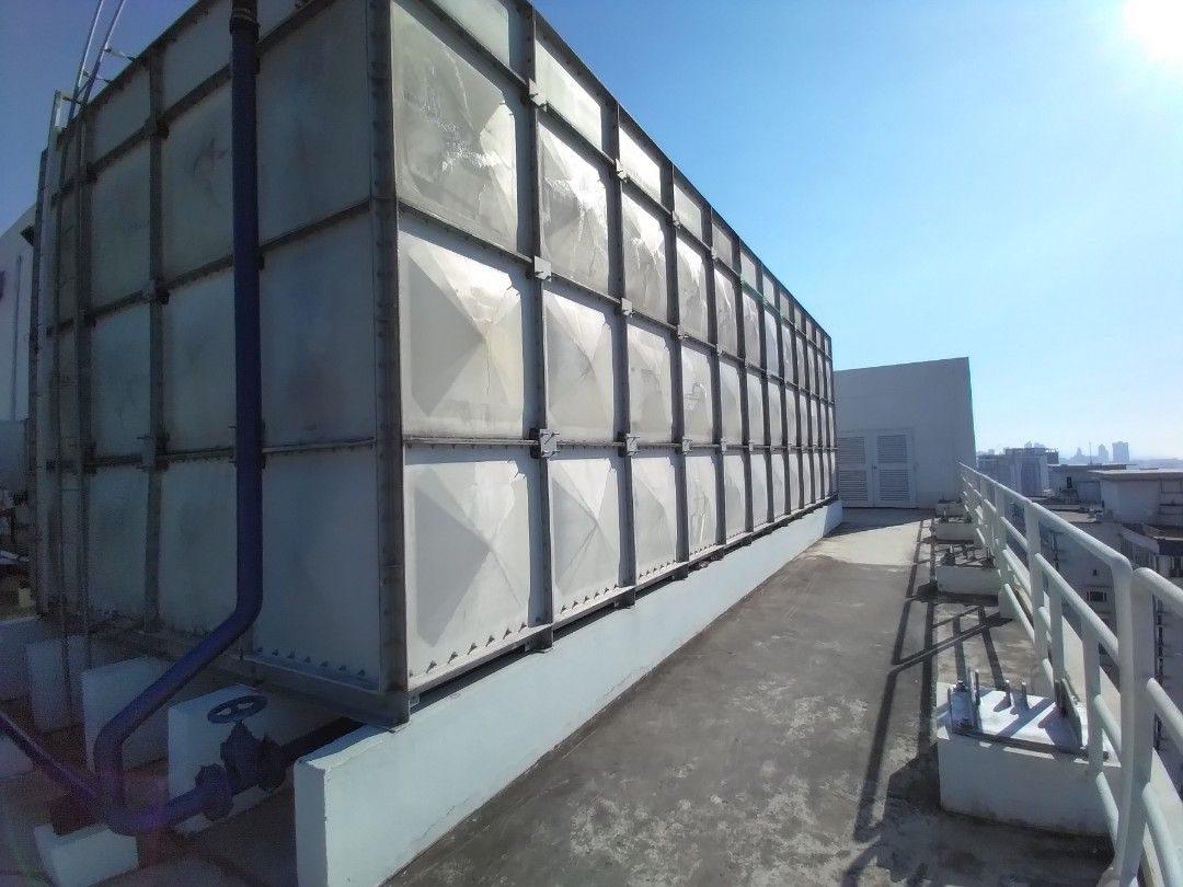 modular tank SS or FRP 1mt x 1mt panel (Category: Construction & Building Materials) located in Rizal. Submitted by aguavilla_rizal (Listing ID 1237566276, Image 1). Description: manufacturer of FRP modular tank.