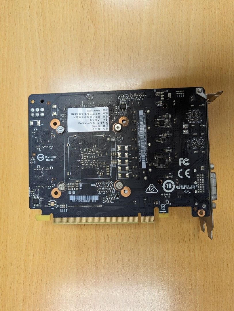 MSI GeForce GTX 1050 Ti AERO 4G OC, 電腦＆科技, 電腦周邊及配件, 電腦周邊產品 - Carousell