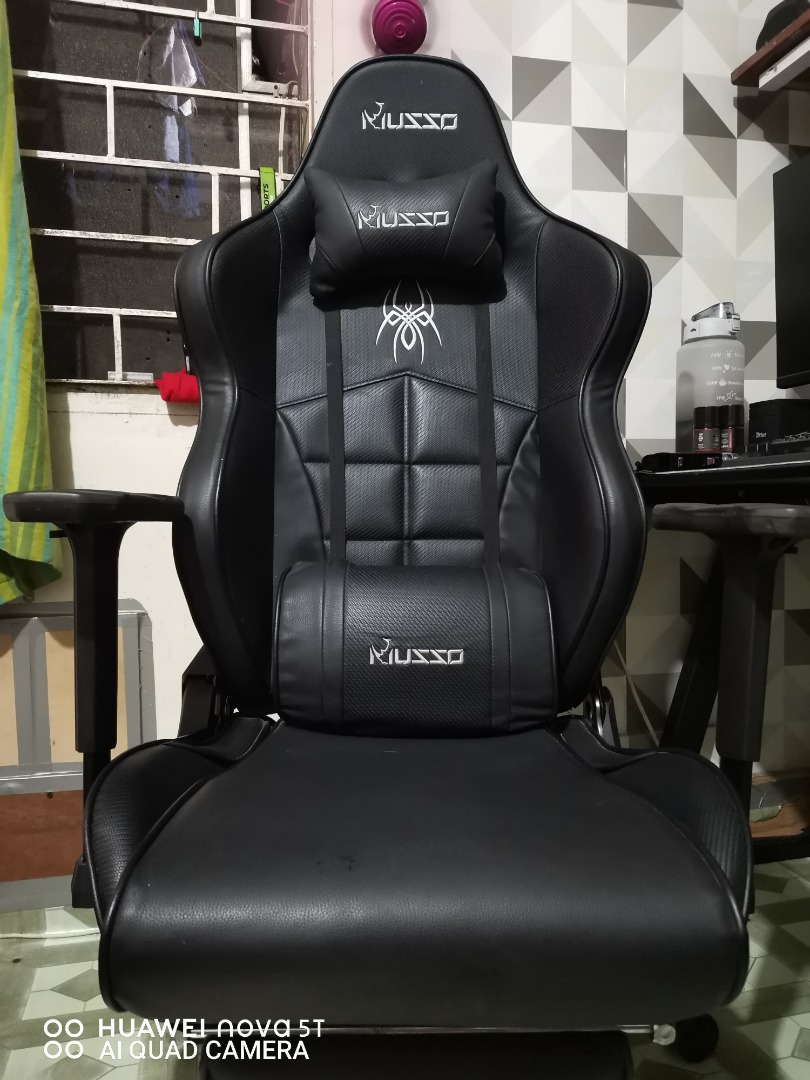 Musso Spider Series Gaming Chair, RGB Gaming Table and GALAX Prisma PR ...