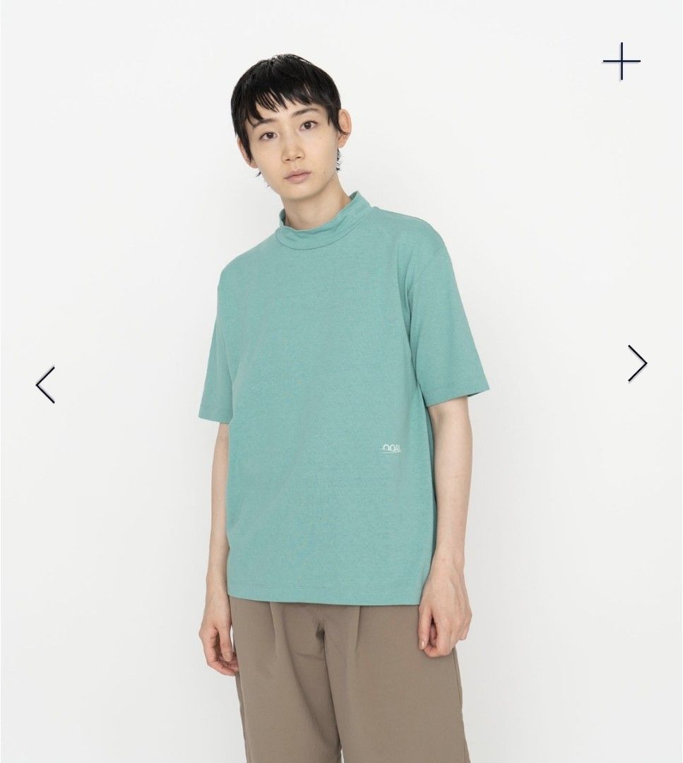 Nanamica OOAL Oversized Mock Neck Tee [Unisex], 女裝, 上衣, T