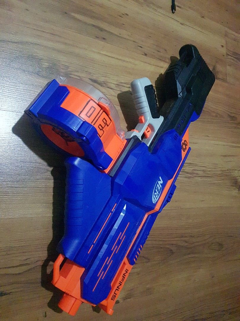 Nerf infinus cheap attachments