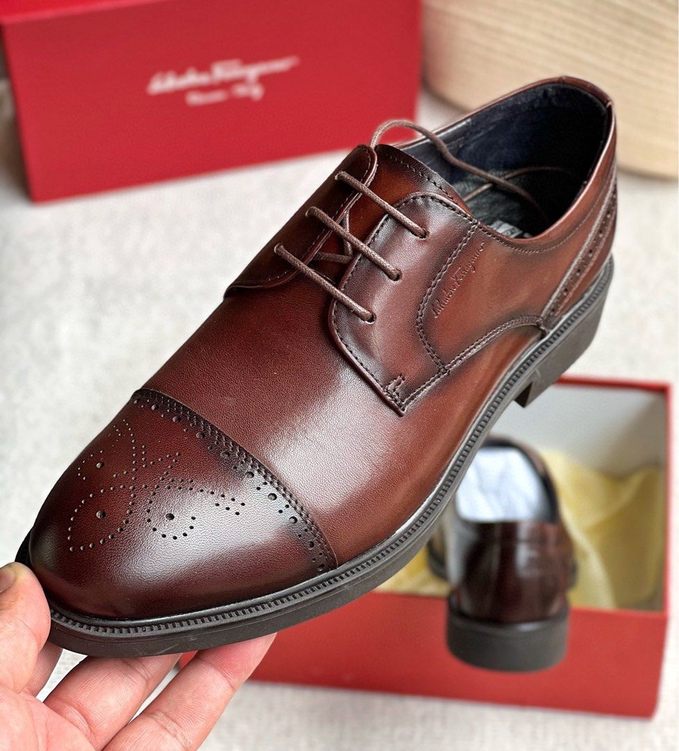 Mens leather brogues sale hot sale