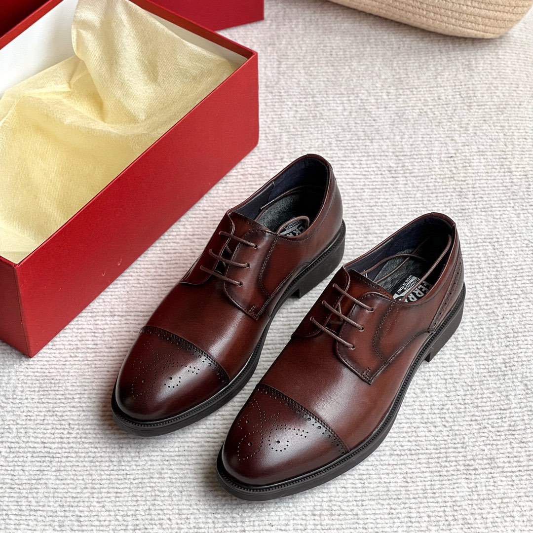 Mens leather brogues sale hot sale