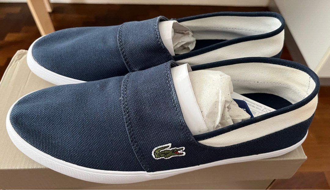 Mens lacoste slip top on
