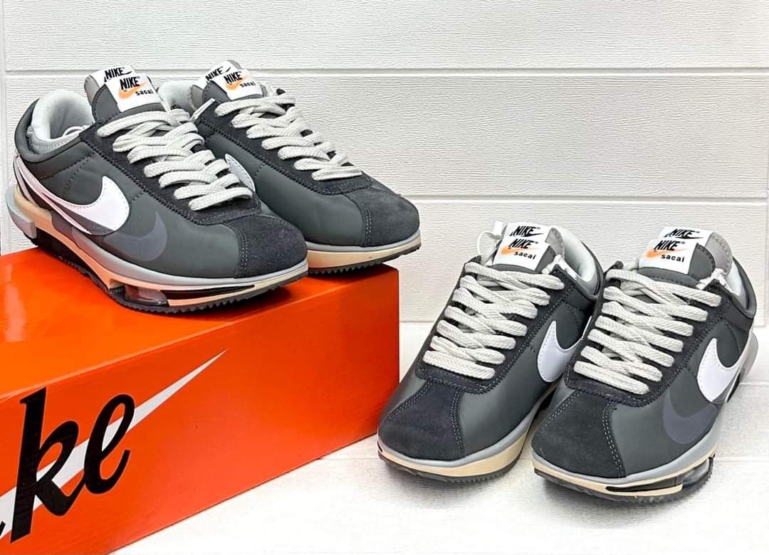 Nike Cortez Sacai 4.0 Dark Grey Men s Fashion Footwear Sneakers