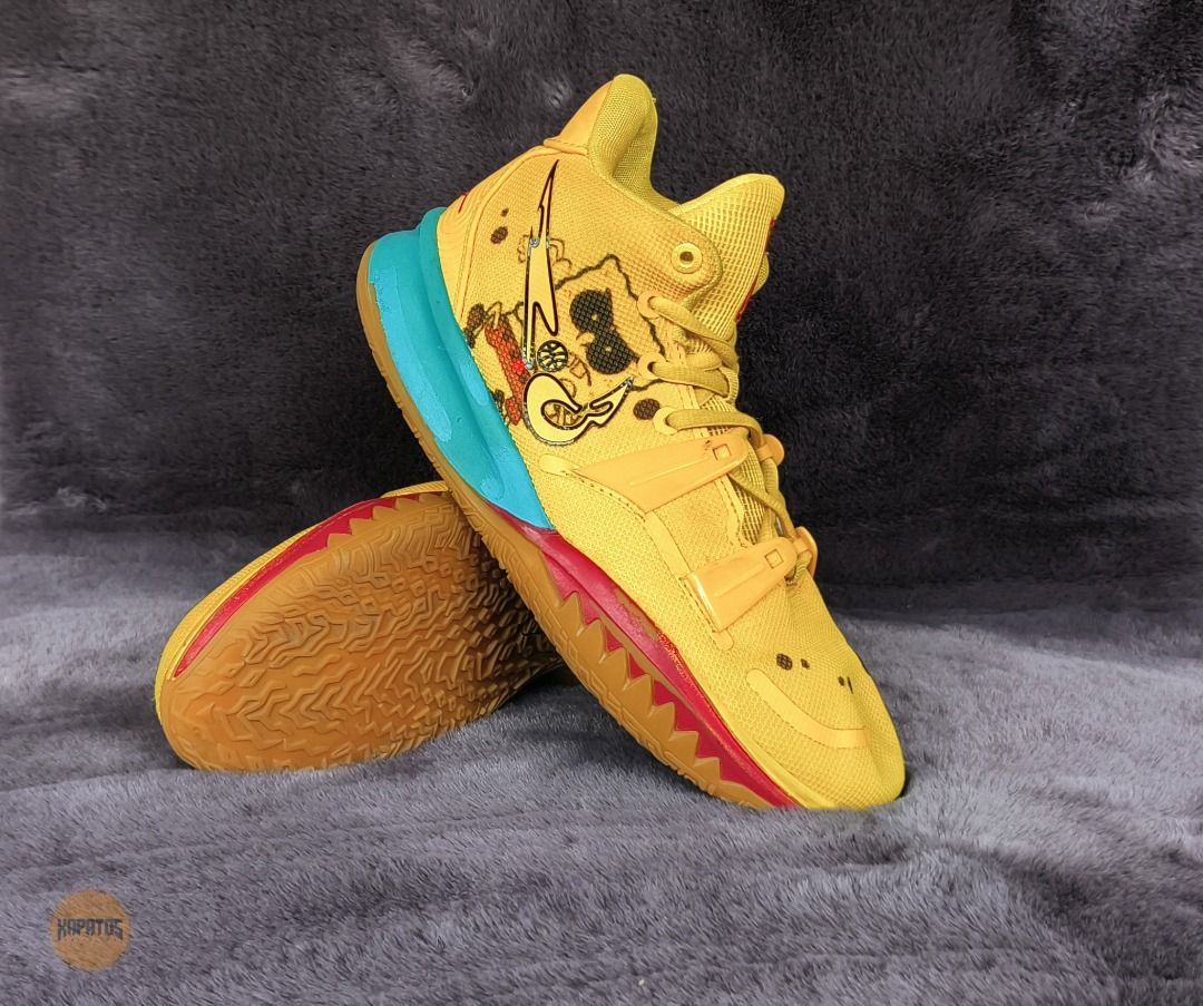 NEW ARRIVAL NIKE KYRIE 5 SPONGEBOB SQUAREPANTS BASKETBALL