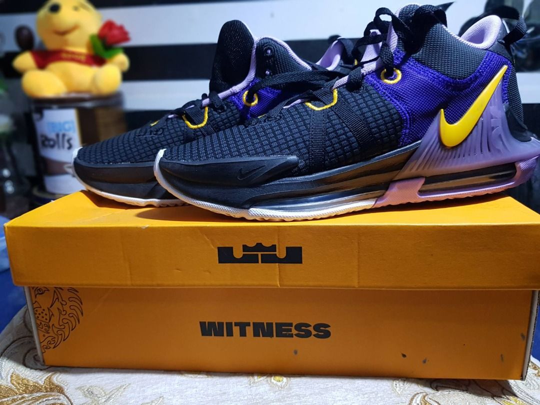 Lebron 16 black and purple hotsell
