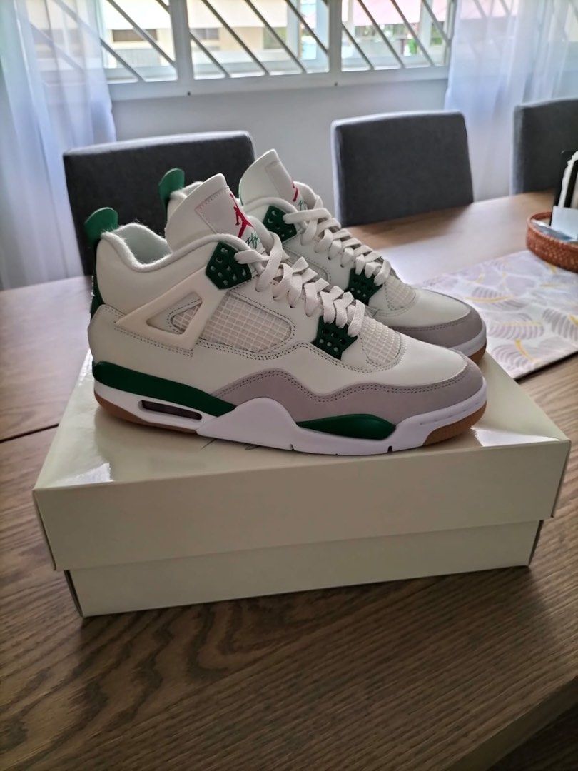 Nike SB Jordan 4 Men s Fashion Footwear Sneakers on Carousell