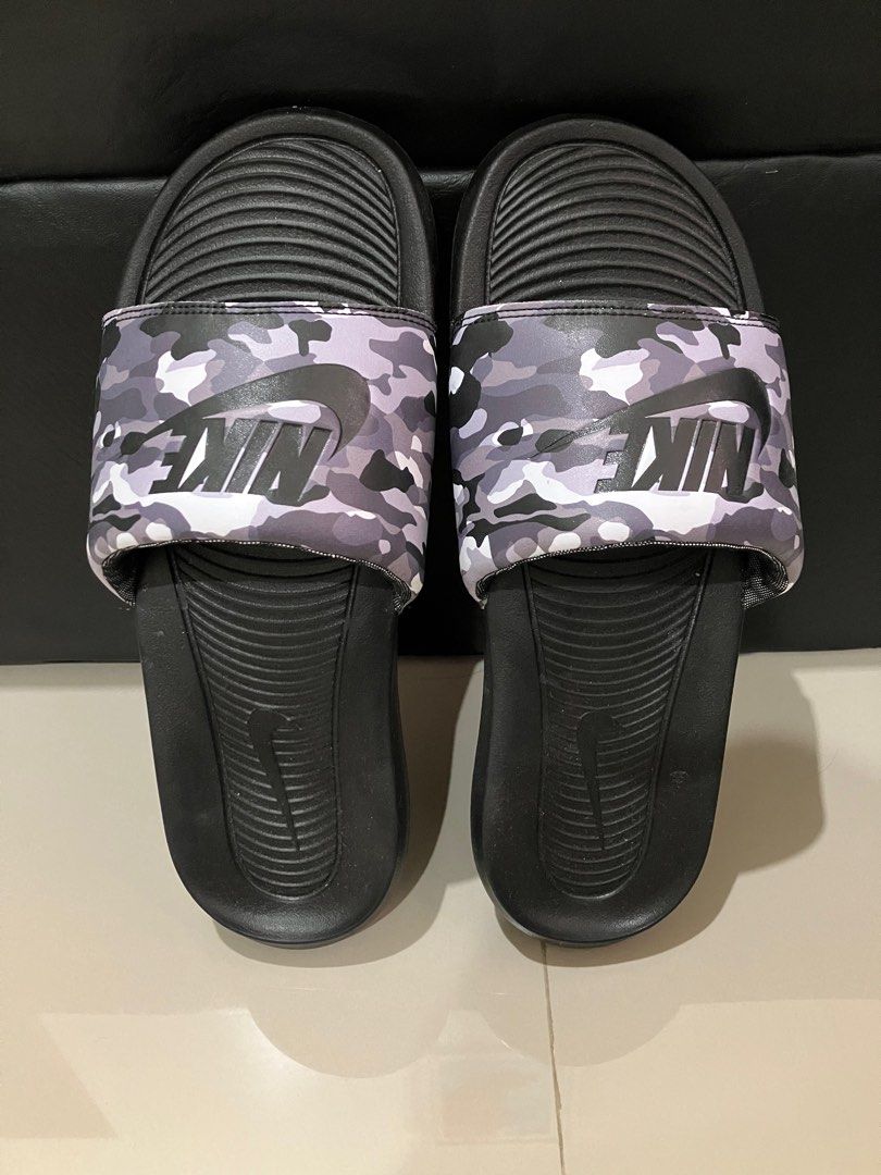 Nike slippers camouflage sale