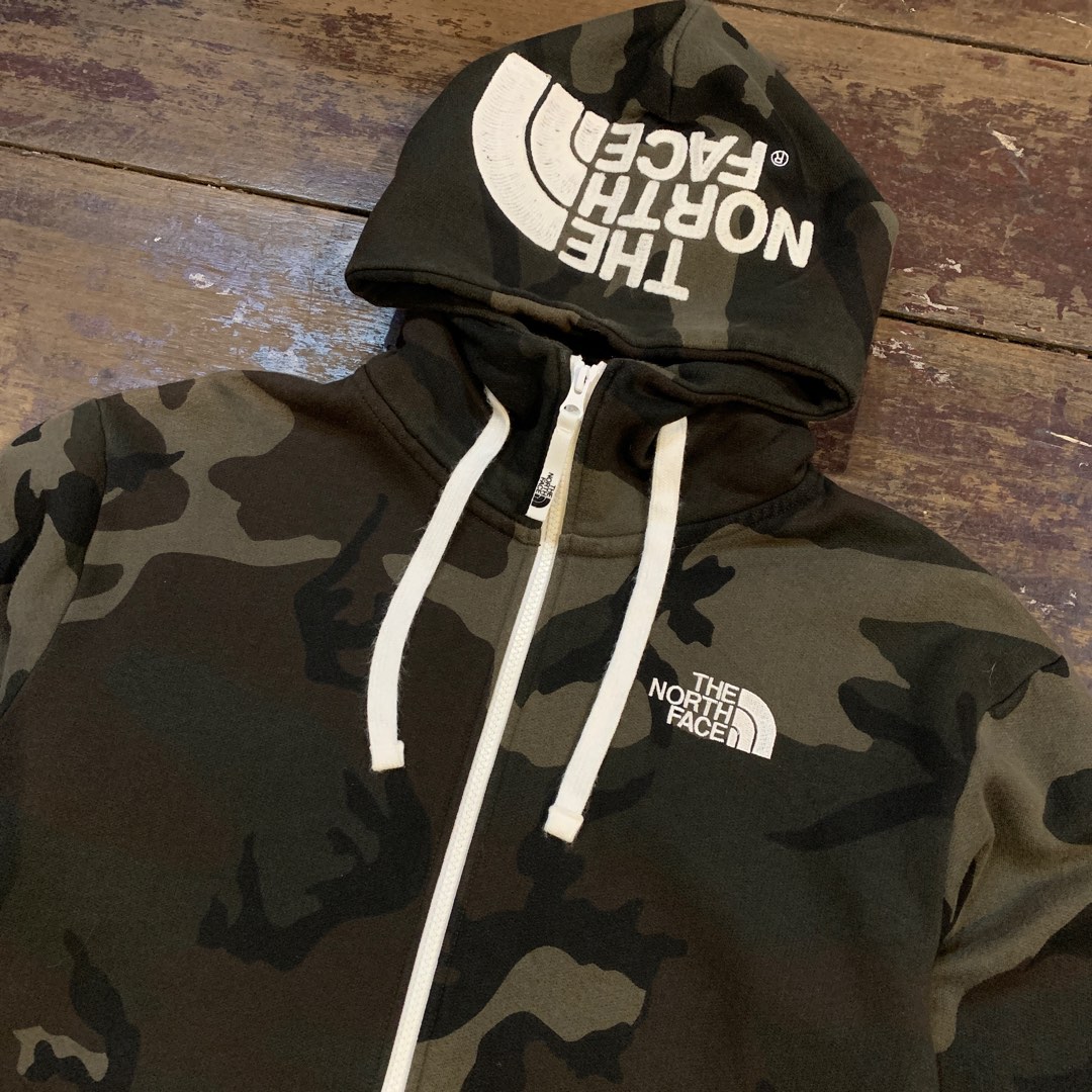 North Face Camo Hoodie Men s Fashion Tops Sets Hoodies on