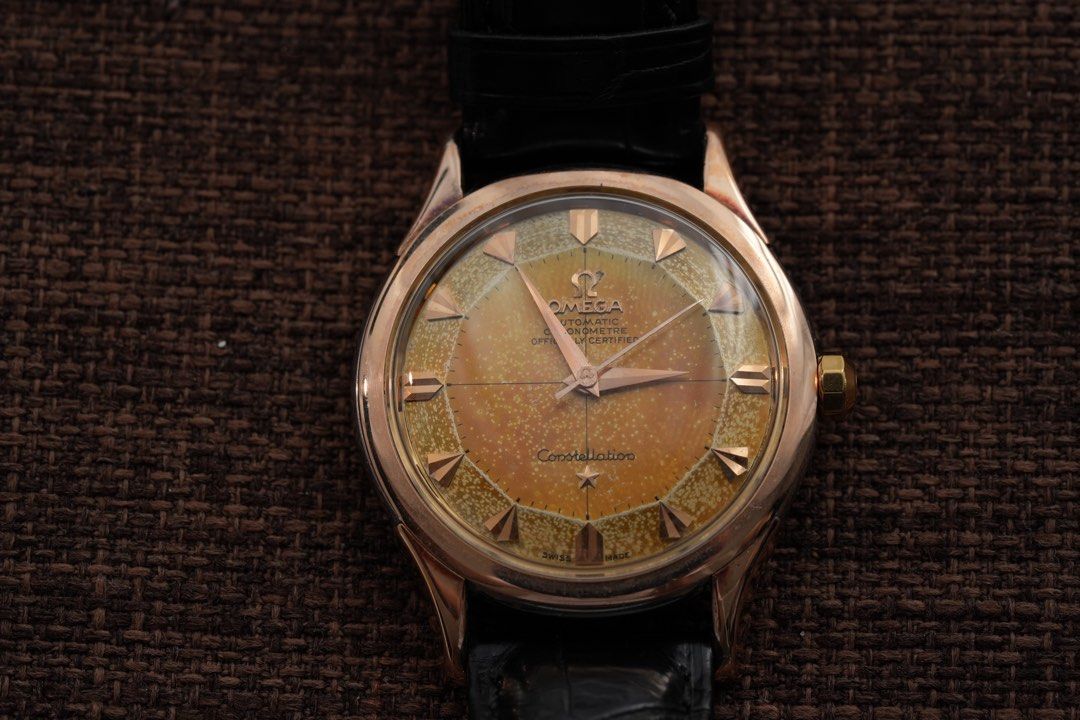 Omega Constellation pie pan vintage, 名牌, 手錶- Carousell