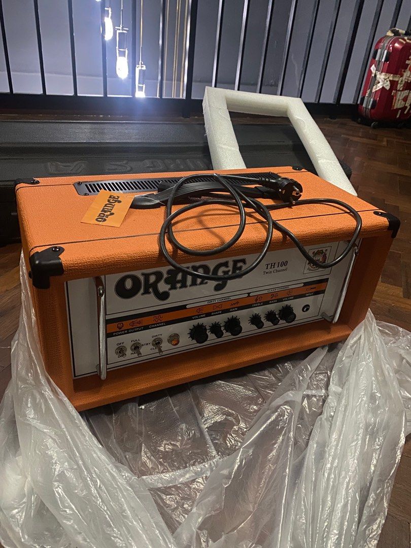 ORANGE amplifier TH100, Elektronik, TV & Perlengkapan Hiburan di Carousell