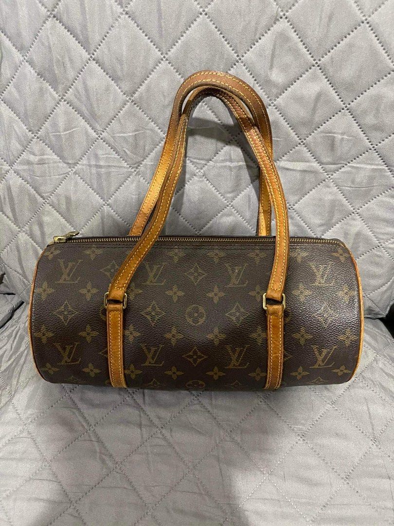Original Louis Vuitton papilon monogram cylinder bag, Luxury, Bags &  Wallets on Carousell
