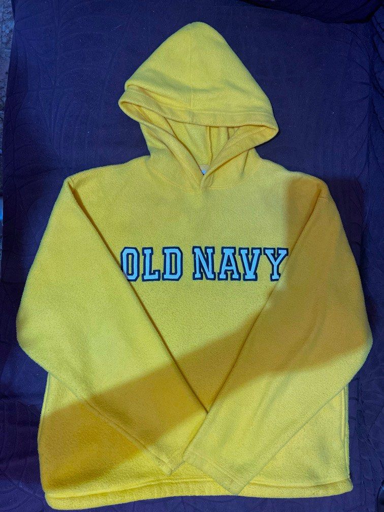 Yellow hoodie old navy discount