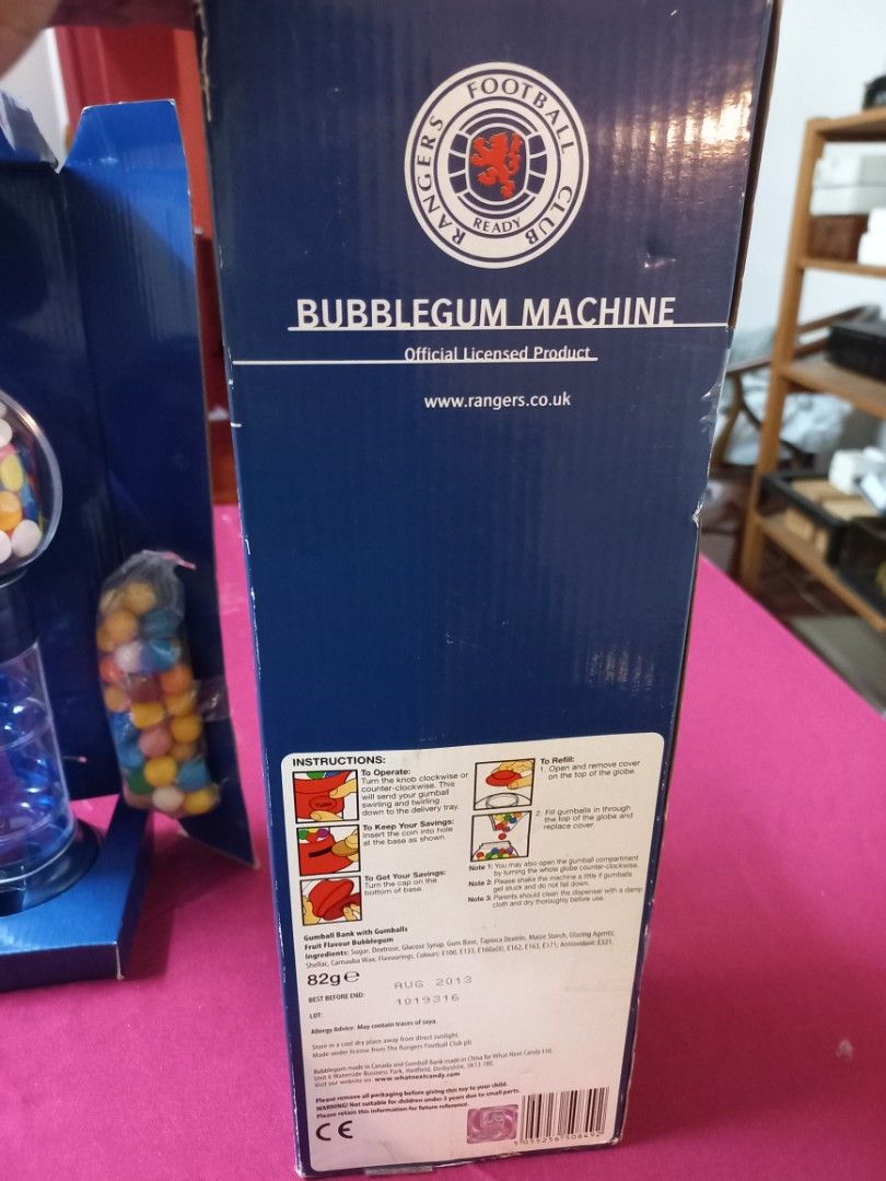 Original Ranger's FC Jelly Bean Machine Commemorative Issue, Hobbies