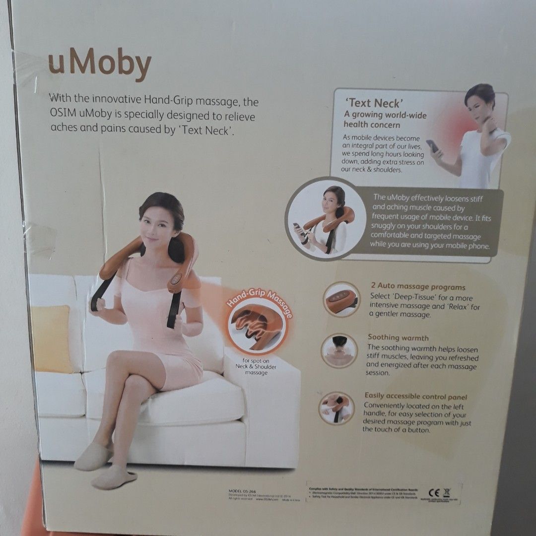 Osim uMoby massager, Health Nutrition, Massage Devices on Carousell