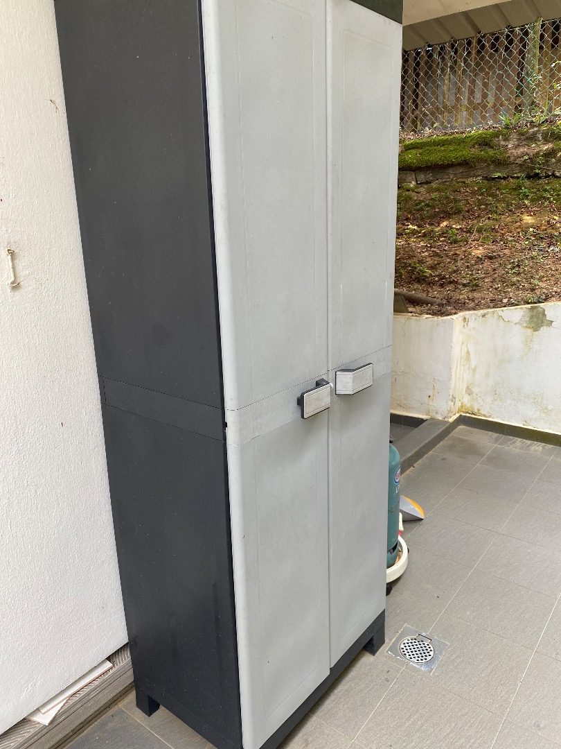 Outdoor cupboard / Furniture & Home Living, Furniture, Shelves