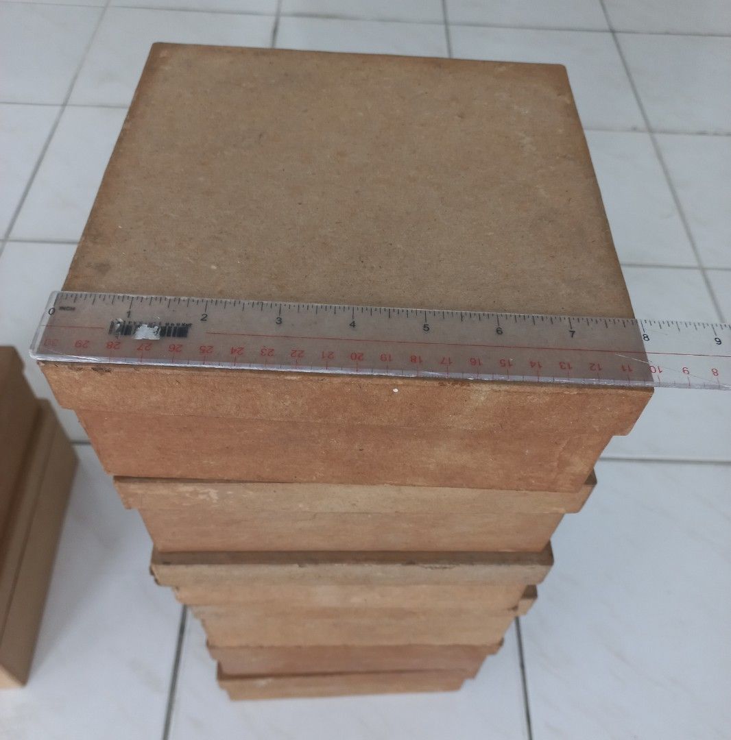Paper Mache Box (Category: Craft Supplies & Tools) located in Quezon City. Submitted by CraftsItemsCleanUpSale (Listing ID 1191564121, Image 2). Description: Paper Mache Box Php 15 per pc Plain Brown Boxes - a few pcs left Square 8" - 6pcs Round 7" - 6pcs Hexagon 7" - 3pcs Heart 6" - 5pcs Oblong 7" - 23pcs Round small 6pcs Oblong small 3pcs Hexagon small 3pcs Kindly Note: Crafts Items Clean Up Sale Please chat with me for any questions or for mor