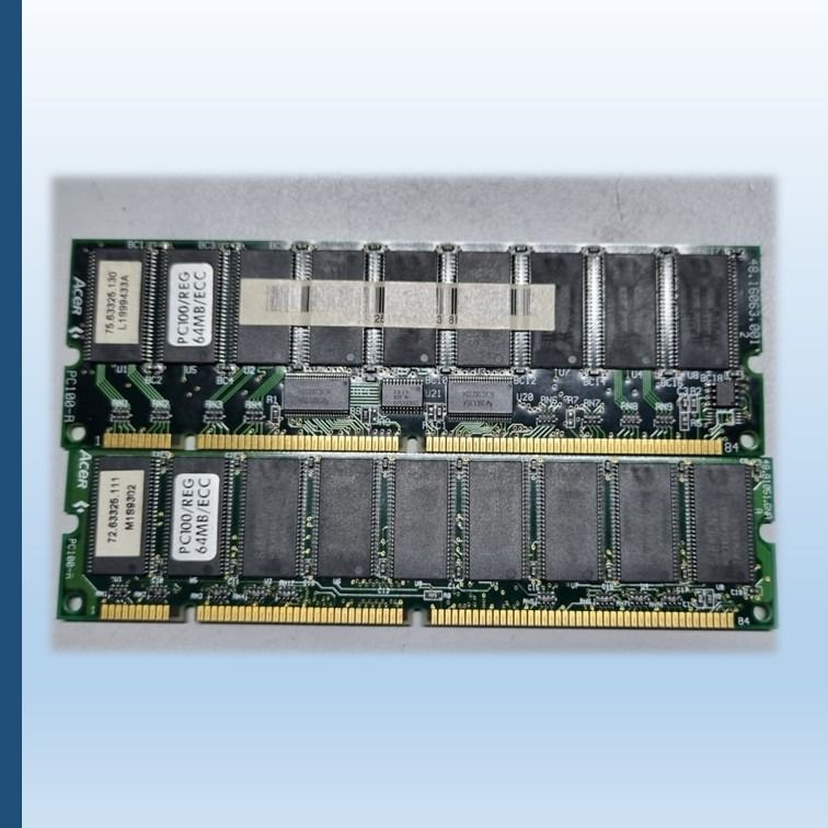 PC100 ECC Ram 64MGx 2 (Category: Computer Parts) located in Banting. Submitted by dlcklord (Listing ID 1237641983, Image 1). Description: * Price is for 2 pc of ram. * Used. * Unknown condition. Unable to test. * Ram only. * Items are sold "as is" without warranty of any kind. * Non-refundable. Non-returnable. Non-Exchangeable..