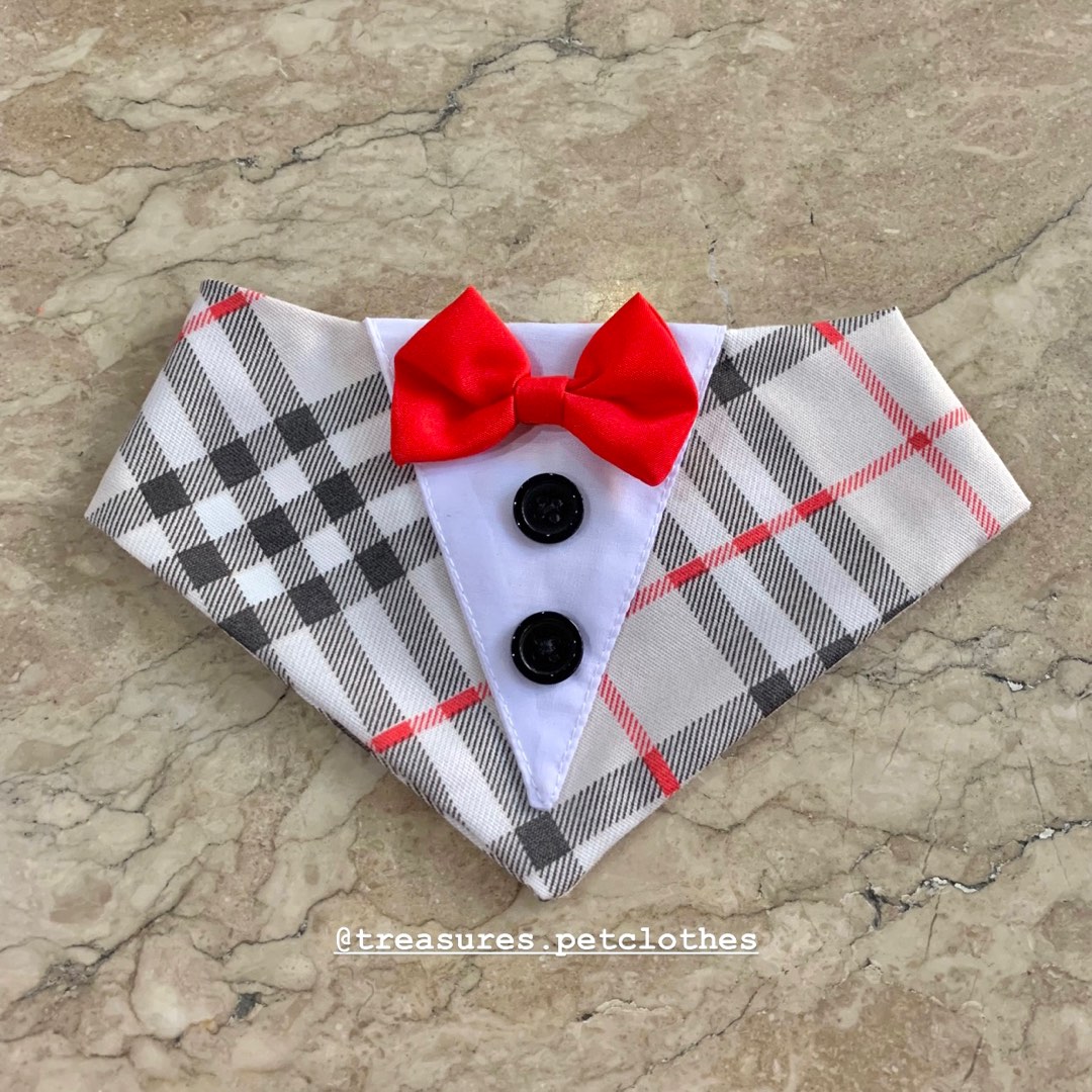 Burberry bow tie and vest store