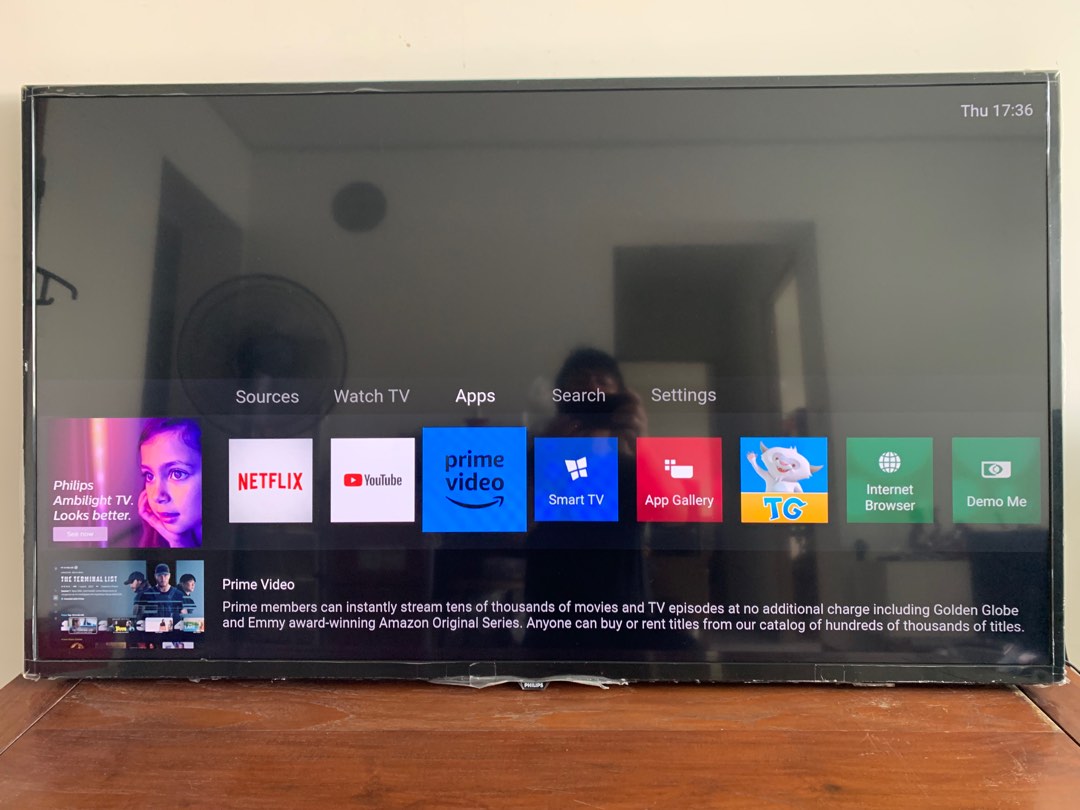 Philips net tv amazon prime hot sale