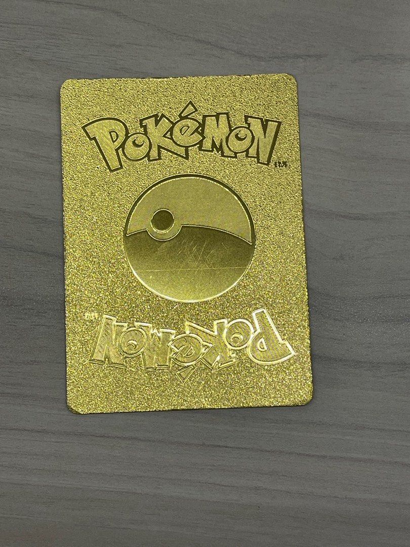 Pikachu Mega Rayquaza gold Pokmon card, Hobbies & Toys, Toys & Games on  Carousell