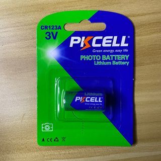 PKCell Cr123 / Cr123a Lithium Battery for Film & Instax Camera