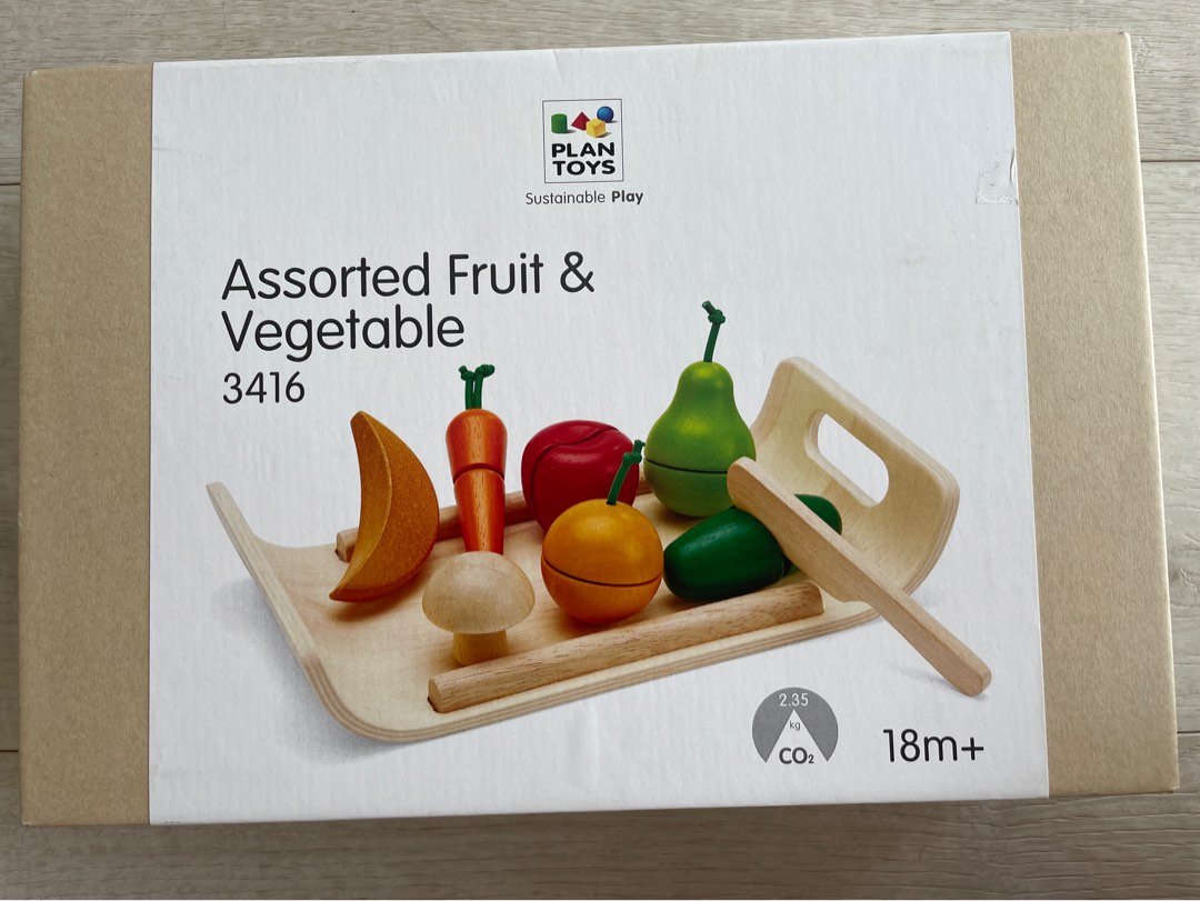 Plan toys fruit clearance and vegetable playset