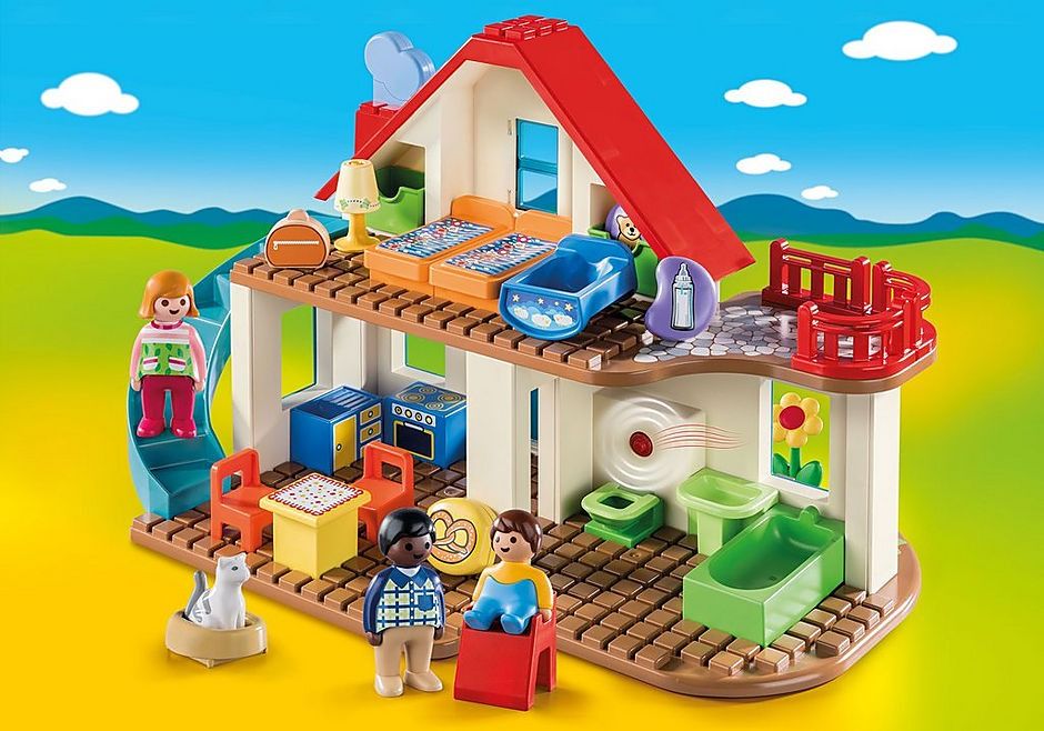 Playmobil 70129 1.2.3 Family Home, Hobbies & Toys, Toys & Games on ...