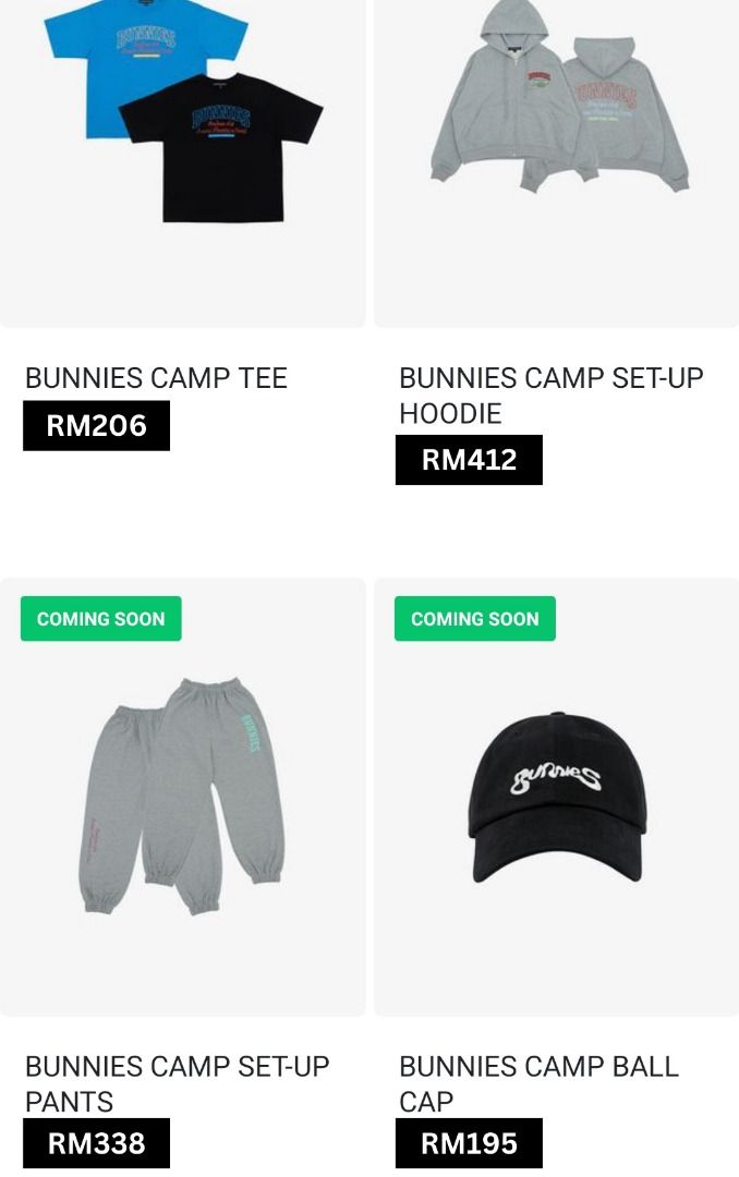 [PO] NewJeans 1st Fan Meeting 'Bunnies Camp' Official Merch, Hobbies ...