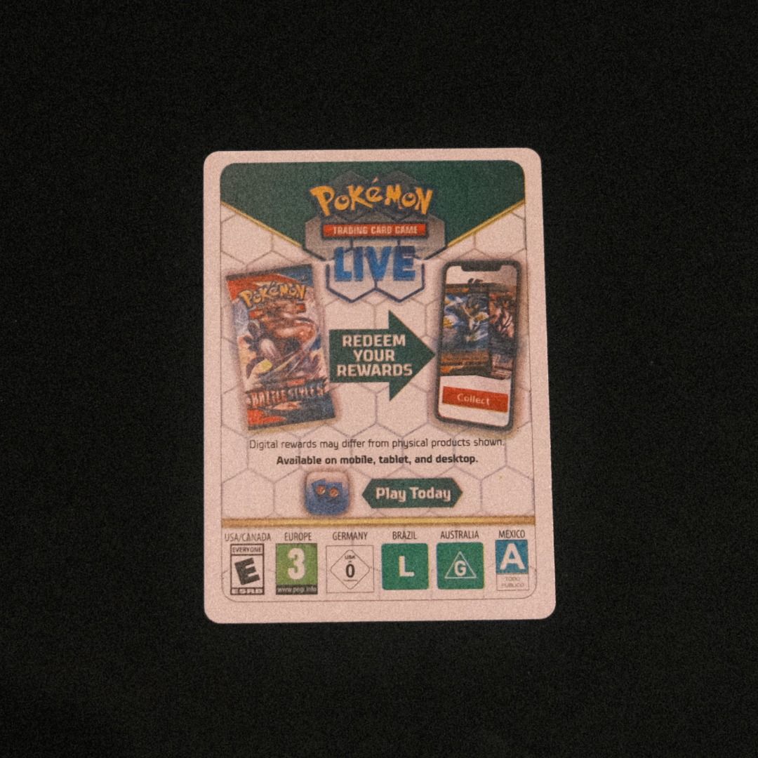 Pokemon Trading Card Game Code Cards (PTCG Code Cards), Hobbies & Toys