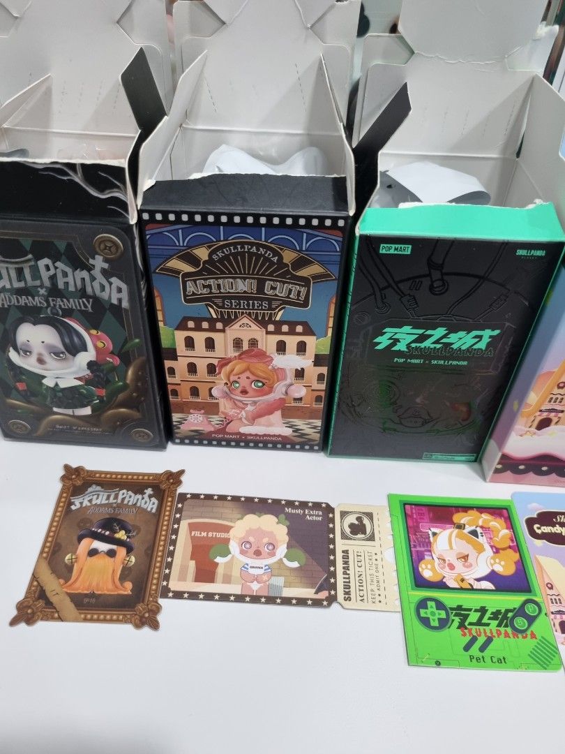 Popmart skullpanda labubu, Hobbies & Toys, Toys & Games on Carousell