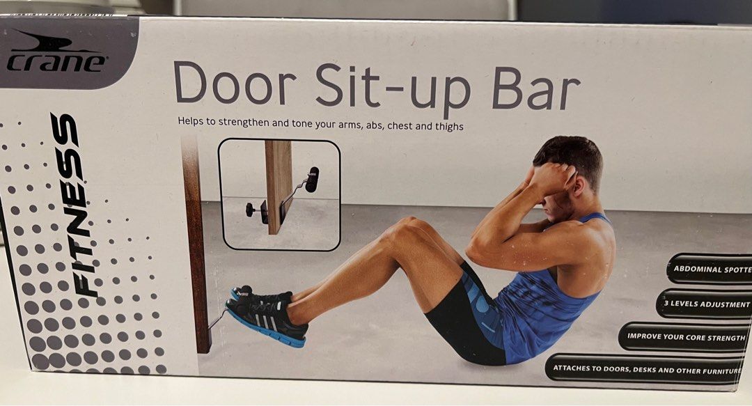 Crane door workout store bar